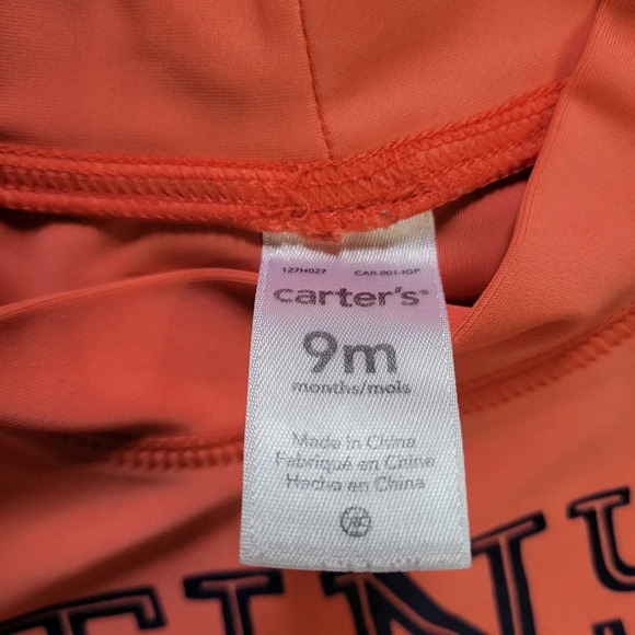Carter's Tiny But Mighty Rashguard and Swimming Trunks Set Size Boy's 9 Months - Picture 6 of 6